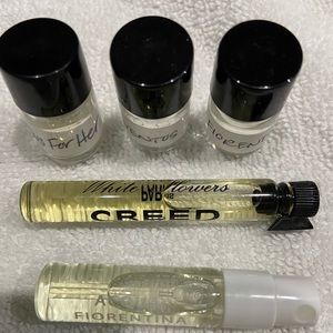 Creed samples Aventis for him and her, Aqua florentina, White flowers